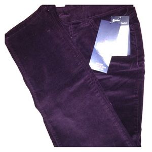 Royal Purple Corduroy Pants